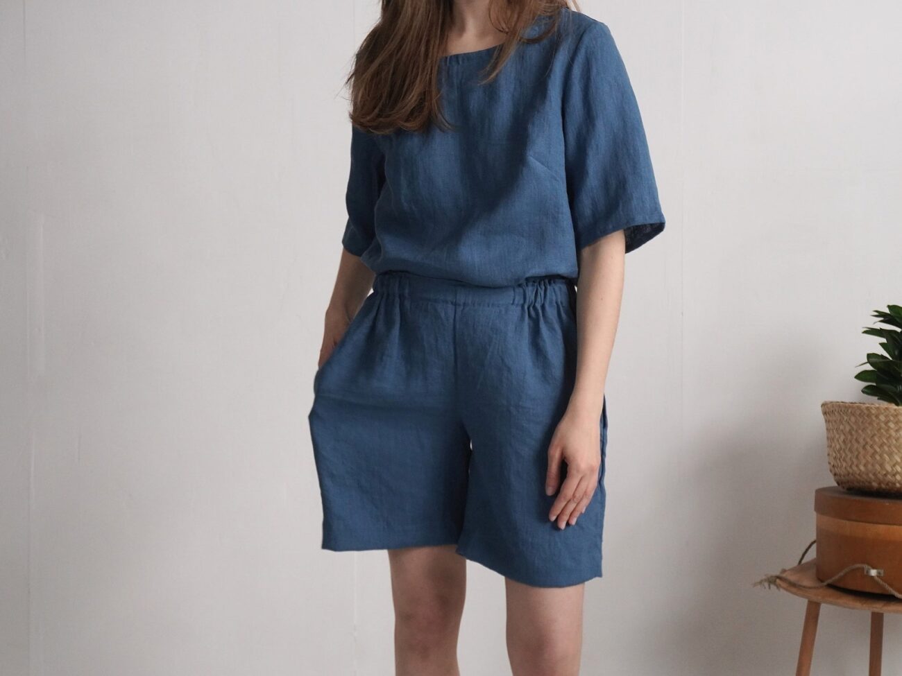 Malusta Linen Loungewear: Summer Outfit, Sleepwear, Home Clothing